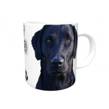 Flat Coated Retriever (Black) DOG Ceramic Mug 10fl oz   108