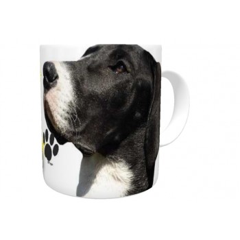 Great Dane (BK & WT)  DOG Ceramic Mug 10fl oz   120