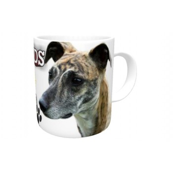 Greyhound (Brindle) DOG Ceramic Mug 10fl oz   126