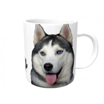 Husky (Grey) DOG Ceramic Mug 10fl oz   135