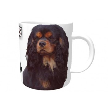 King Charles Spaniel (black & Brown) DOG Ceramic Mug 10fl oz   151