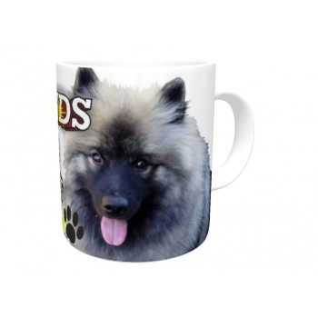 Keeshond  DOG Ceramic Mug 10fl oz   154