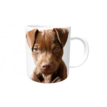 Patterdale Terrier (brown) DOG Ceramic Mug 10fl oz   185