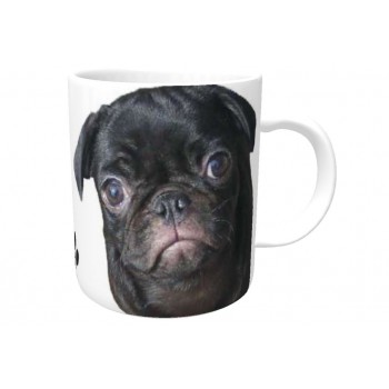 Pug (Black)  DOG Ceramic Mug 10fl oz   199