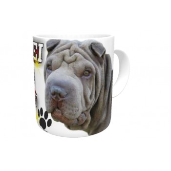 Shar Pei (Blue) DOG Ceramic Mug 10fl oz   219