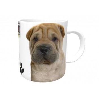 Shar Pei (Fawn) DOG Ceramic Mug 10fl oz   220