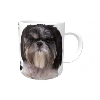 Shih tzu (BK & WT SH) DOG Ceramic Mug 10fl oz   223