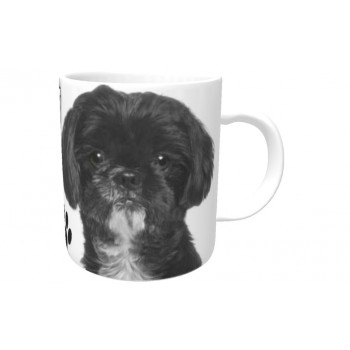 Shih tzu (Black) DOG Ceramic Mug 10fl oz   224