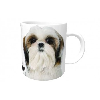 Shih tzu (White) DOG Ceramic Mug 10fl oz   230