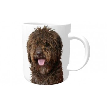 Spanish water Spanish (Black) DOG Ceramic Mug 10fl oz   234