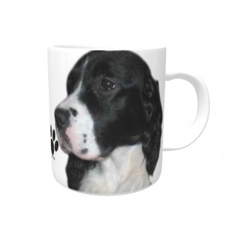 Springer Spaniel (black & white)  DOG Ceramic Mug 10fl oz   237