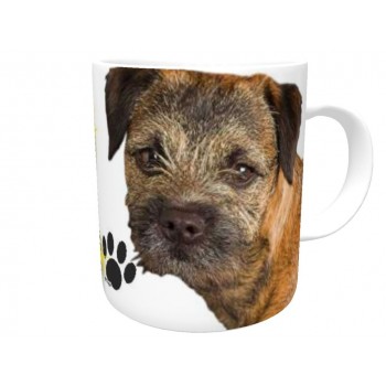 Border Terrier (head shot) DOG Ceramic Mug 10fl oz   36