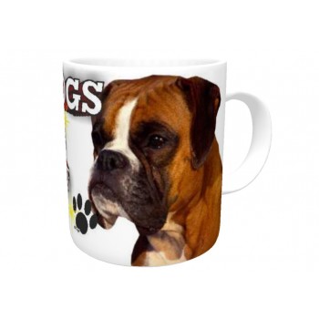 Boxer (adult )  DOG Ceramic Mug 10fl oz   42