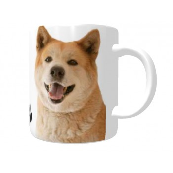 Akita (tan coloured)   DOG Ceramic Mug 10fl oz   5