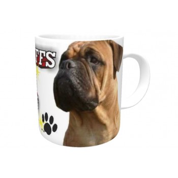 Bullmastiff (Tan) DOG Ceramic Mug 10fl oz   53