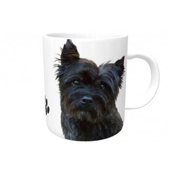 Cairn Terrier (black)  DOG Ceramic Mug 10fl oz   54