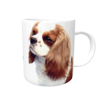 Cavalier King Charles Spaniel (live and White)  DOG Ceramic Mug 10fl oz   59