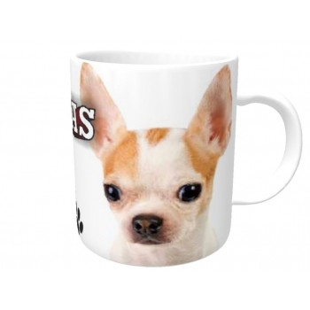Chihuahua (WT & BR SH)  DOG Ceramic Mug 10fl oz   66