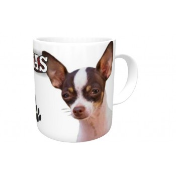 Chihuahua (WT & BR SH1)  DOG Ceramic Mug 10fl oz   67