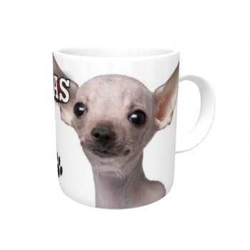Chihuahua (White SH)  DOG Ceramic Mug 10fl oz   68