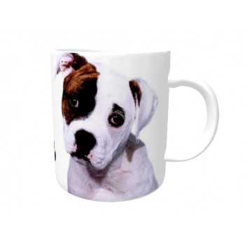 American Bulldog  DOG Ceramic Mug 10fl oz   7
