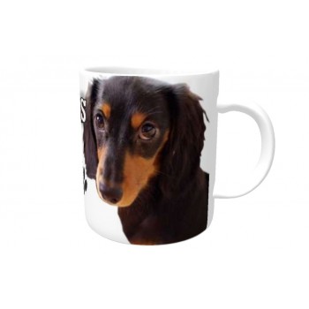 Dachshund (Black LH)  DOG Ceramic Mug 10fl oz   84
