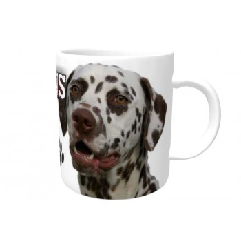 Dalmatian (brown spots)  DOG Ceramic Mug 10fl oz   90