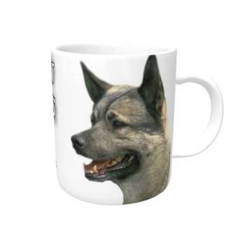 Elkhound DOG Ceramic Mug 10fl oz   98