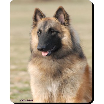 Borzoi  Brown & White Dog Mousemat   38