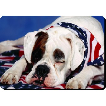 American Bulldog  Dog Mousemat   7