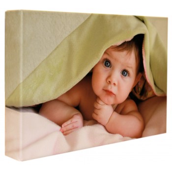 YOUR PHOTO on CANVAS A4 - 8 x 12 inch 298mm x 210mm (approx)