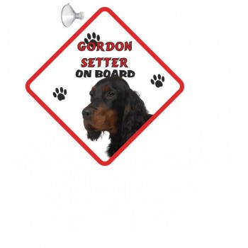 Gordon Setter  Hanging Car Sign   119