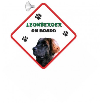 Leonberger  Hanging Car Sign   162