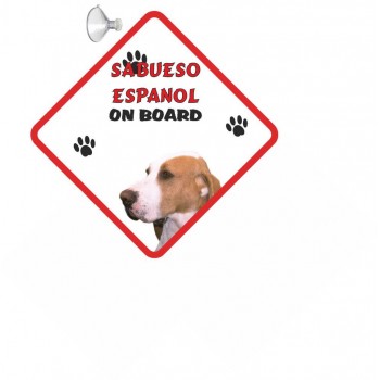 Subueso Espanol Hanging Car Sign   206