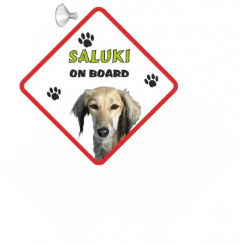 Saluki (Tan)Hanging Car Sign   209