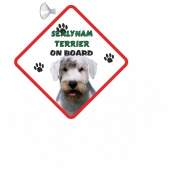 Sealyham Terrier Hanging Car Sign   218