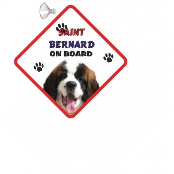 Saint Bernard Hanging Car Sign   239