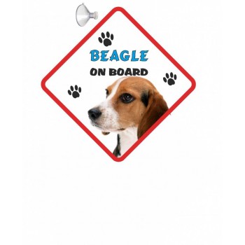 Beagle  Hanging Car Sign   24