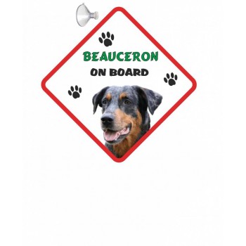 Beauceron  Hanging Car Sign   26