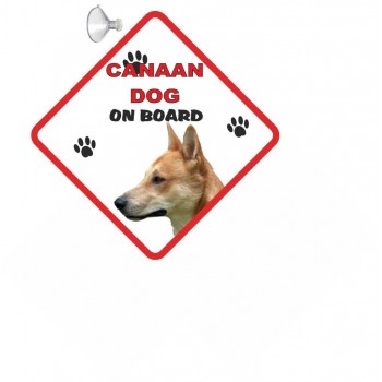 Canaan  Hanging Car Sign   56