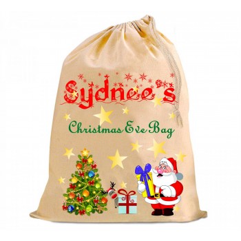 Christmas Eve Bag - Personalised - Design 2